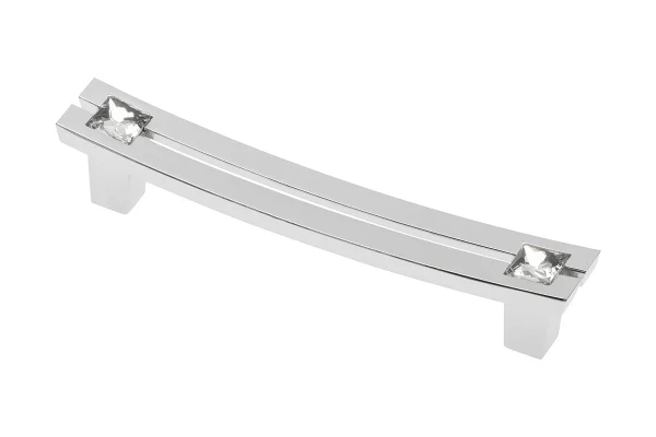 Maner mobila CRYSTAL 71C 96 mm, cromat [1]