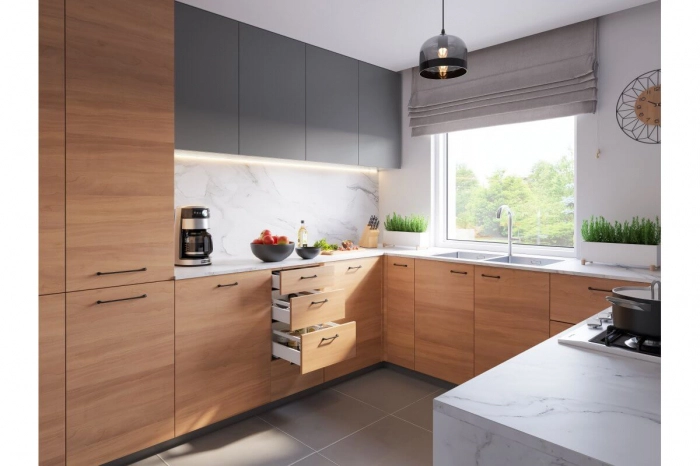 Maner mobila FABRICIO 128 mm, negru mat [3]