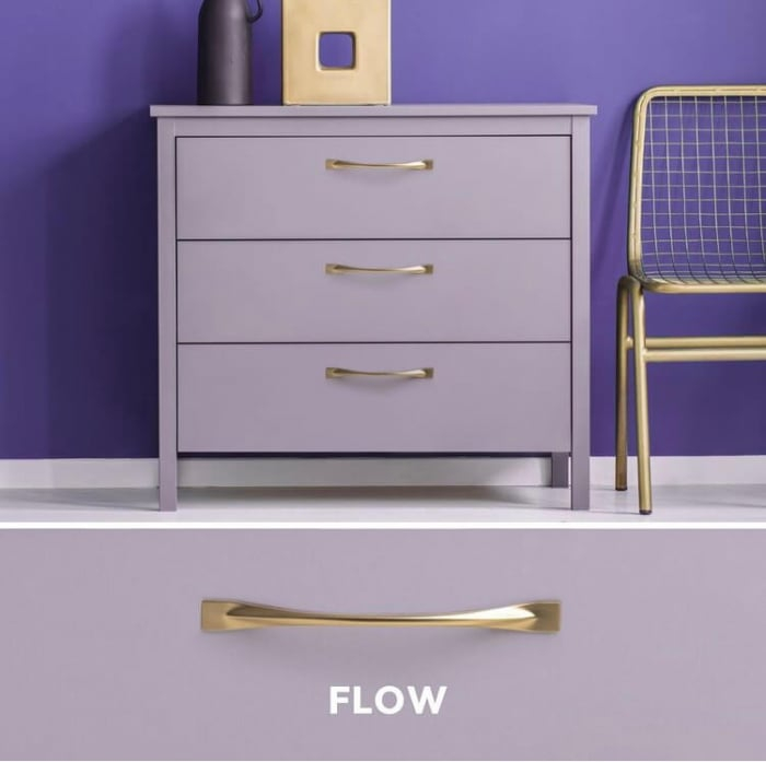 Maner mobila FLOW 128 mm, champagne [3]