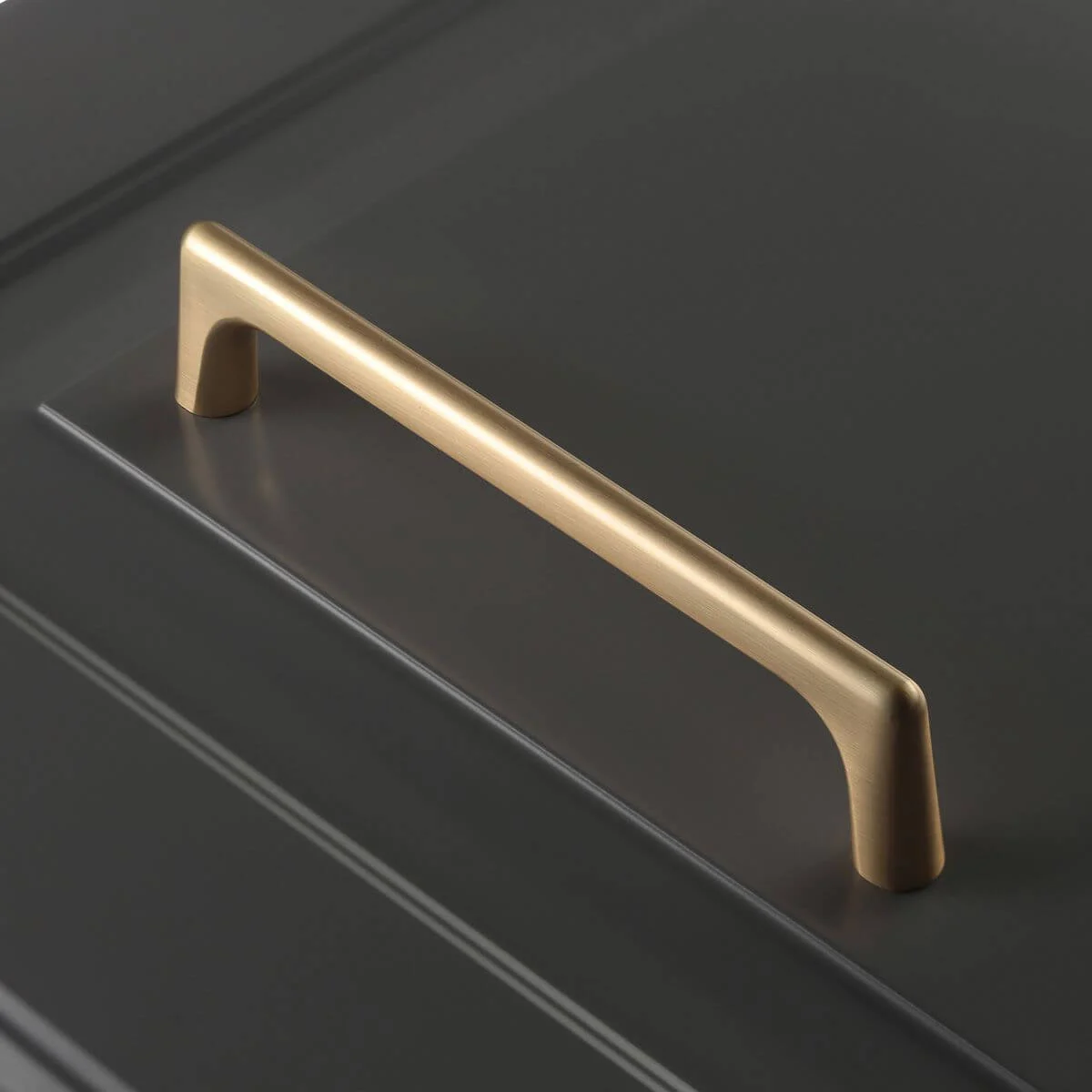 Maner mobila OCTAVIO 128 mm, brushed gold [3]
