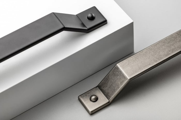 Maner mobila STEP 160 mm, negru mat [3]