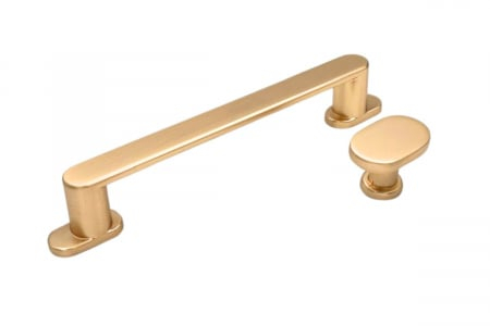 Maner mobila TOWER 192 mm, brushed gold [4]