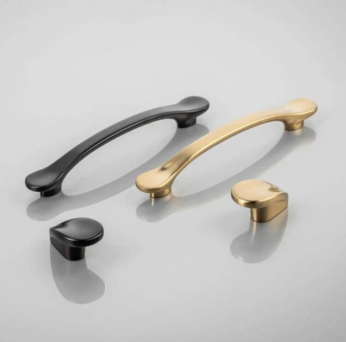 Maner mobila VENICE 128 mm, negru mat [3]