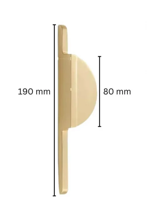 Maner mobila ZA014 190 mm, gold [3]