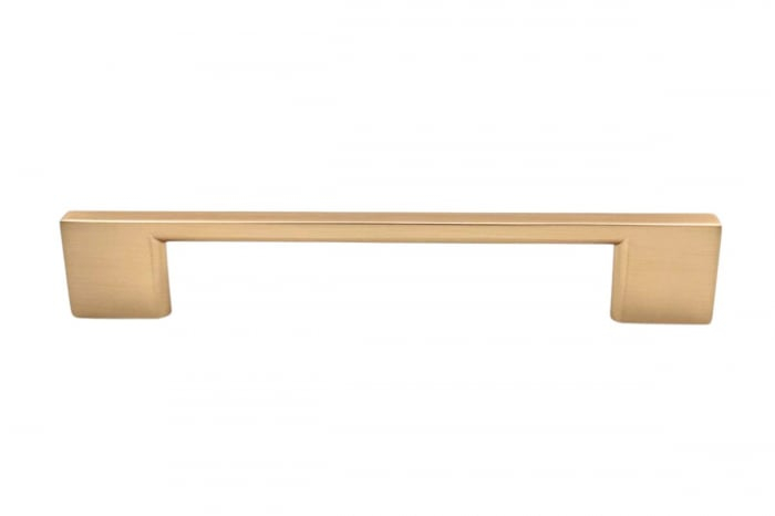 Maner mobila ZAMAK 160 mm, brushed gold [2]