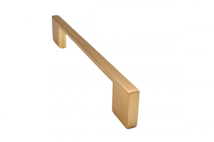Maner mobila ZAMAK 160 mm, brushed gold [3]