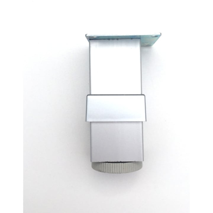 Picior ajustabil pătrat din aluminiu   40x40 H 100mm [2]