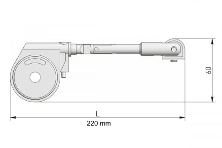 Piston coborare VIM P2 220 mm [2]