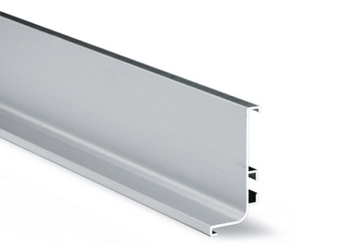 Profil din aluminiu tip GOLA orizontal „J”, H 60 mm., lungime 4,2 m  finisaj aluminiu [3]