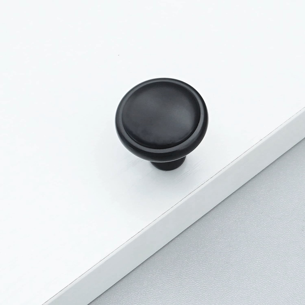 REJS -  Buton mobila ARTESI 32x30 mm, negru [2]