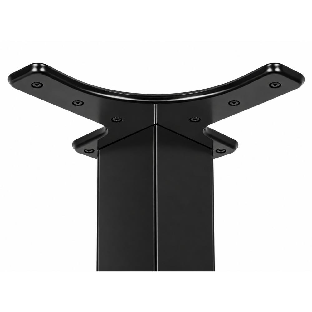 SEBAS -Picior patrat ajustabil masa H710X50X50 mm . negru mat [3]