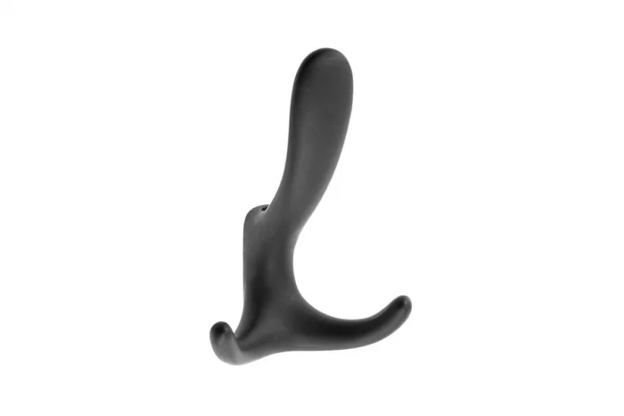 Agățători cuier - Agatatoare cuier CORDOBA 78x130 mm, 3 agatatori, negru mat