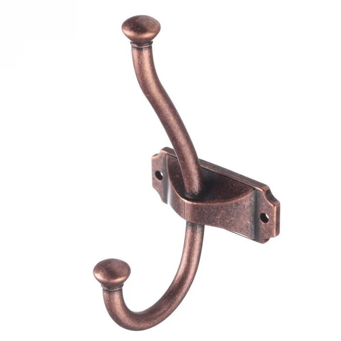 Agățători cuier - Agatatoare cuier CRAFT 134x66 mm, 2 agatatori, cupru