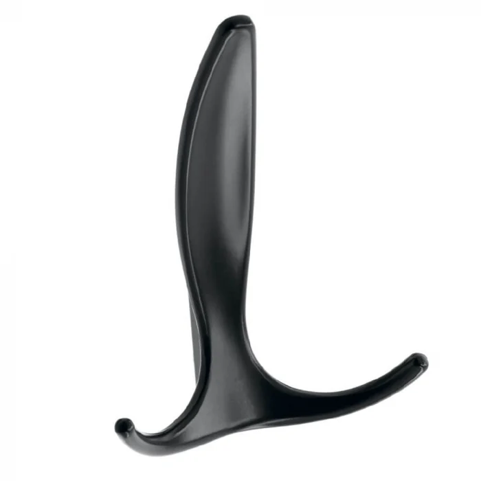 Agățători cuier - Agatatoare cuier E18 101x75 mm, 3 agatatori, negru mat