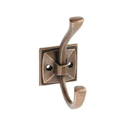 Agățători cuier - Agatatoare cuier MADRYT 108x46 mm, 2 agatatori, cupru