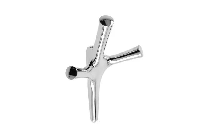 Agățători cuier - Agatatoare cuier Walencia 107x164 mm, 3 agatatori, cromat