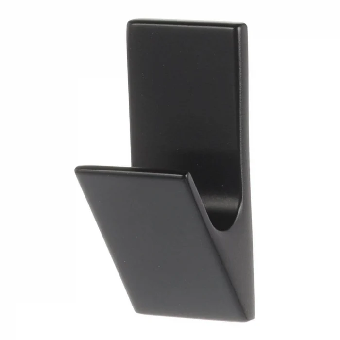 Agățători cuier - Agatatoare cuier XV01 45x20 mm, negru mat