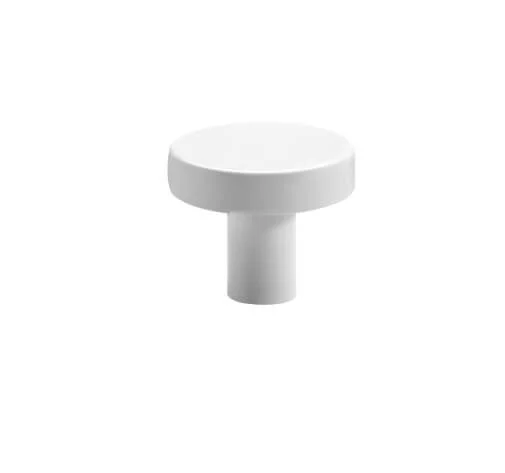 Butoni - Buton mobila 1081 30x25 mm, alb mat