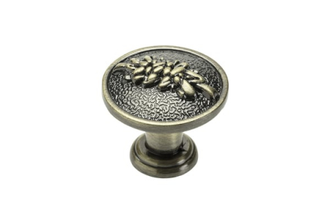 Butoni - Buton mobila Ardea 27x23 mm, alama antichizata