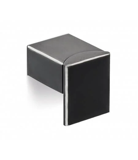 Butoni - Buton mobila ARES 30x25 mm, negru mat