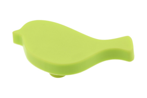 Butoni - Buton mobila copii TWITT 71x32 mm, verde
