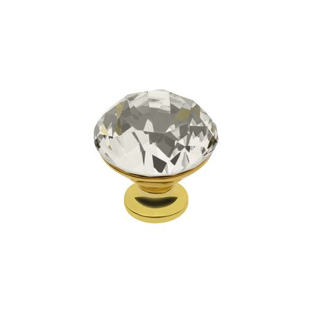 Butoni - Buton mobila Crystal Gold D30 mm