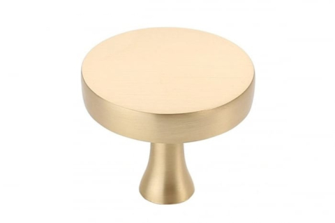 Butoni - Buton mobila DUNE 32x26 mm, brushed gold