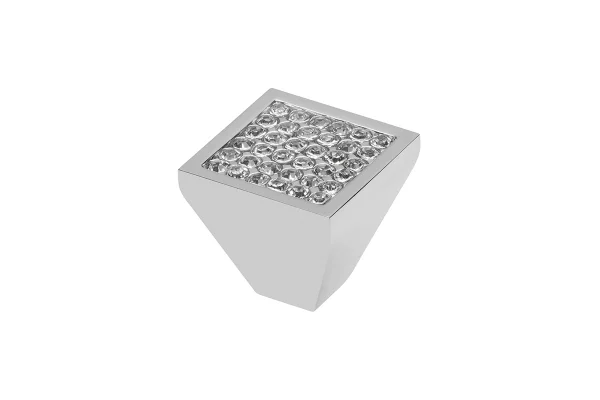 FERONERIE MOBILIER - Buton mobila Glamour Crystal 30x28.5 mm