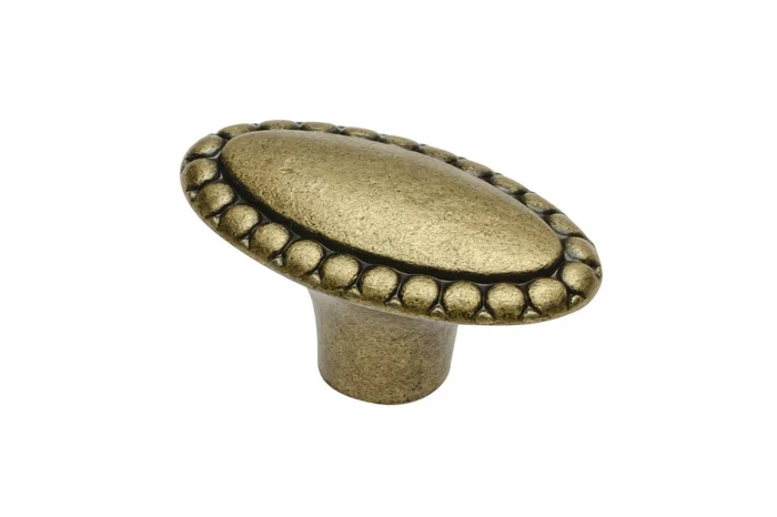 Butoni - Buton mobila GZ-1148 39x21 mm, alama antichizata