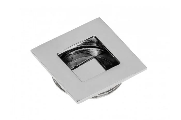 Butoni - Buton mobila ingropat B226, 40x40 mm, crom
