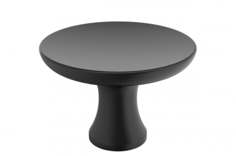 Butoni - Buton mobila LOTUS 50x25 mm, negru mat