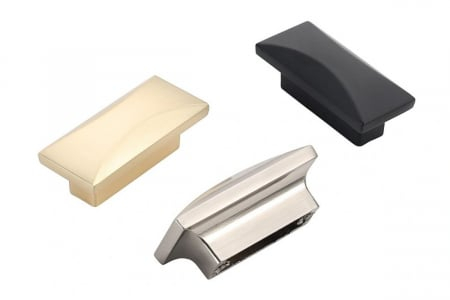 Buton mobila NAMUR 51x20 mm, brushed gold [3]