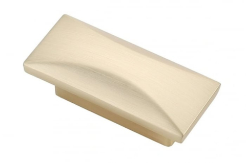 Mânere, butoni, ag. cuier - Buton mobila NAMUR 51x20 mm, brushed gold