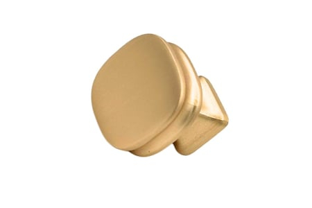 Buton mobila PAVIO 30x23 mm, brushed gold [2]
