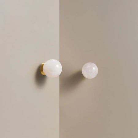 Buton mobila Pink Marble 30x40 mm, alama [1]