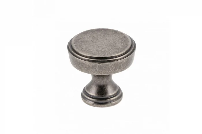 Butoni - Buton mobila SONET 25x24 mm, argintiu antichizat