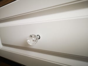 Buton mobila White Crystal 30x43 mm [2]