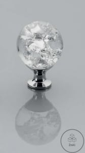 Buton mobila White Crystal 30x43 mm [1]