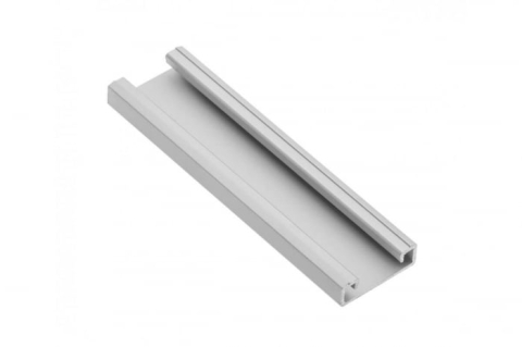 Profil bandă LED - GTV-Profil banda LED aplicat GLAX 3 m, gri