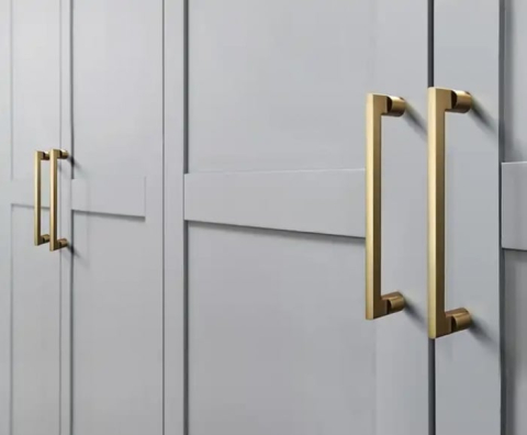 Maner mobila 3703 128mm, auriu [6]