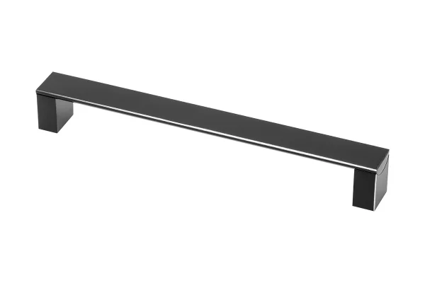 Mânere, butoni, ag. cuier - Maner mobila ARES 96mm, negru mat