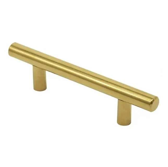 Mânere - Maner mobila bara Ø12 96 mm, auriu