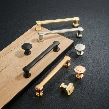 Maner mobila BERLIN 128 mm, negru mat [4]