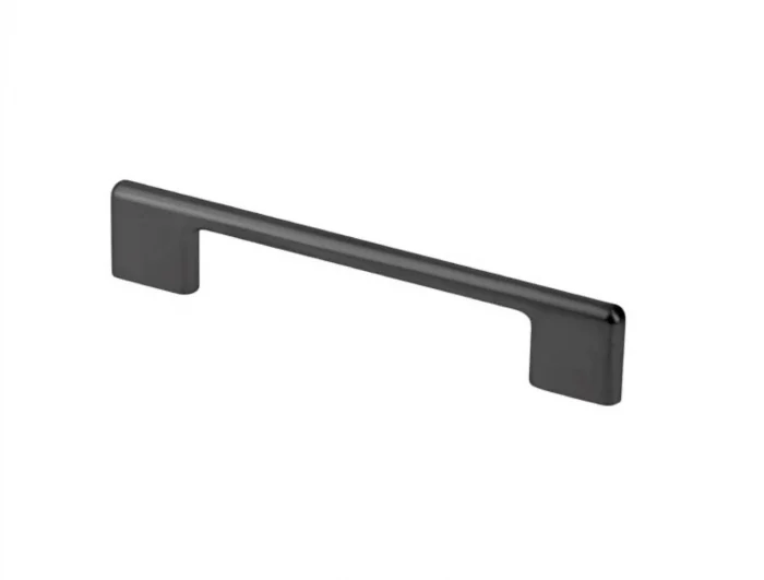 Mânere - Maner mobila CAPRI 128 mm, negru mat