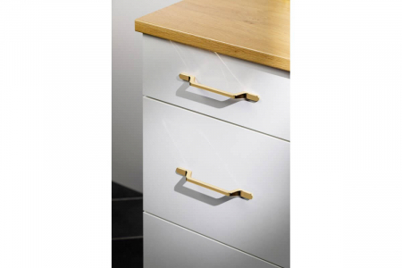 Maner mobila FLAVIO 96 mm, shiny gold [3]