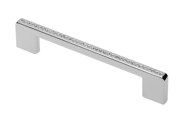 FERONERIE MOBILIER - Maner mobila GLAMOUR 128 mm, cromat