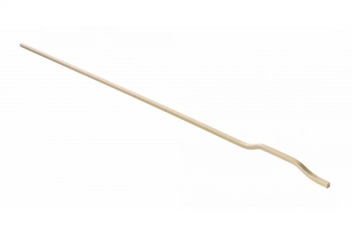 Mânere, butoni, ag. cuier - Maner mobila GRAVEL LONG 1200 mm, brushed gold