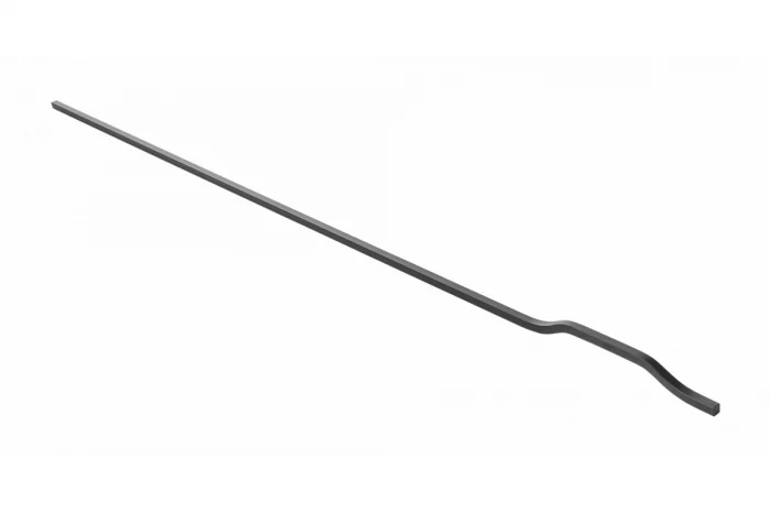 Mânere, butoni, ag. cuier - Maner mobila GRAVEL LONG 1200 mm, negru mat