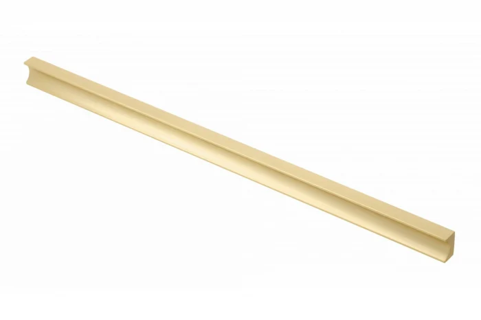 Mânere - Maner mobila GROOVE 1200 mm, brushed gold