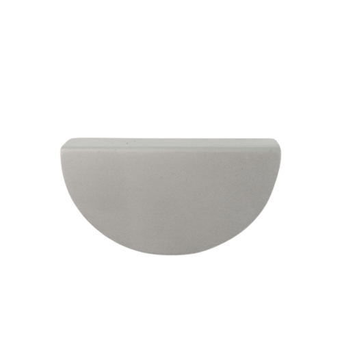 Mânere, butoni, ag. cuier - Maner mobila HALF MOON 64 mm, aluminiu